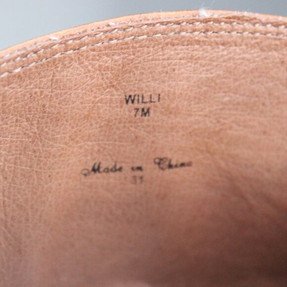 Donald J. Pliner Caramel Brown Tan Knee-High Willi Riding Boots Size 7 - Picture 7 of 9